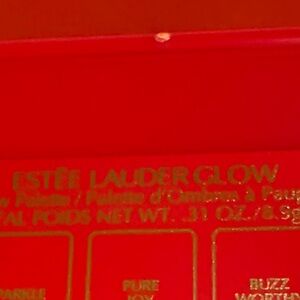 Estee Lauder Glow Eyeshadow Palette - Red, Gold